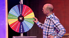 Matt spins the wheel