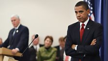 Barack Obama on Capitol Hill, 27 January 2009