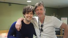 Lee Mead poses with Richard!