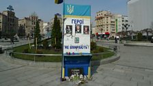 Tributes in the Maidan