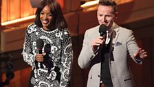 Presenters of the ˿ Young Musician 2016 Jazz Award Final Josie d'Arby and Joe Stilgoe