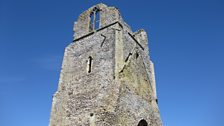 The hunt for clue five led to St Mary's church at Barningham Winter