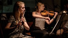 Members of the Perks Ensemble performing Michael Finnissy's 'Above Earth’s Shadow'