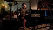 Antoine Françoise performs using his prepared piano