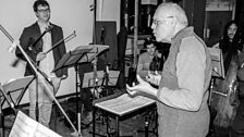 Oscar Perks of the Perks ensemble and composer Michael Finnissy