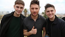 Russia's Sergey Lazarev...