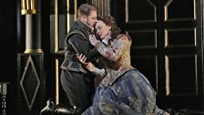 Matthew Polenzani (Roberto Devereux) & Sara, Duchess of Nottingham (Elina Garanca)