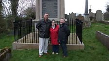 Liam Logan, Valerie Beattie and David Hume