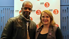 Adrian Lester and Sarah Walker