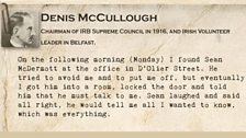 The words of Denis McCullough