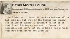 The words of Denis McCullough