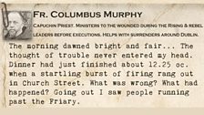 The words of Fr Columbus Murphy