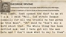 The words of George Irvine