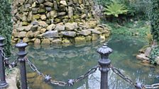 One of the ornate 19th century water features