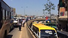 Traffic jam in Nairobi