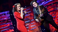 Kathryn Roberts and Sean Lakeman perform at Radio 2 Folk Awards 2016