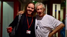 Ian McKellen and Tim Minchin