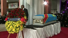 Papa Wemba's body is brought back to Kinshasa to lie in state