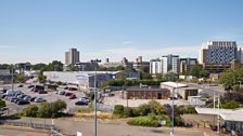 View towards Southampton Central Station