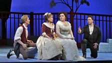 Pedrillo (Brenton Ryan), Blondchen (Kathleen Kim), Konstanze (Albina Shagimuratova) & Belmonte (Paul Appleby)