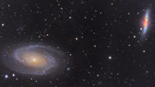 M81 M82 Galaxy Pair