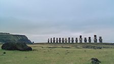 The mysterious statues created by a culture whose civilization crumbled long before Captain Cooke discovered the island.