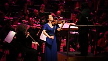 Violin soloist performing 'The Lark Ascending' at BBC Regional Concert