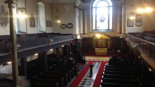 Interior of St Werburgs Church, Dublin