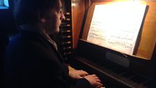 Alistair playing Field's Nocturne No 2