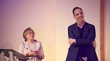 Sheila Dillon and Yotam Ottolenghi on stage