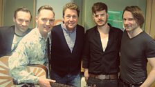 The Feeling join Michael Ball to perform live