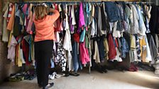 The Bible Society food and clothing distribution centre.