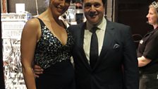 Two of our brilliant singers, Hannah Waddingham & Michael Ball