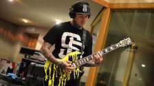 Pierce The Veil in session at Maida Vale Studios