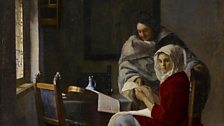 Johannes Vermeer: Girl Interrupted at Her Music