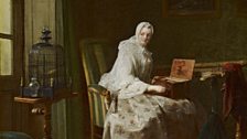 Jean-Baptiste-Simeon Chardin: Lady with a Bird-Organ