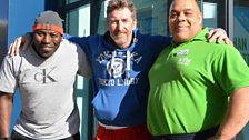 Fitness Instructor Tommy, Poet Mike and Duty Manager Cevas