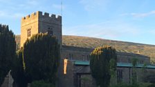 St Andrews Church in the village of Dent