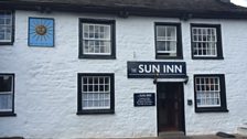 The Sun Inn in Dent - The base of operations for the first EU referendum outside broadcast for the Jeremy Vine Show