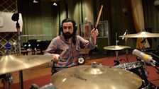 Lonely The Brave in session at Maida Vale Studios