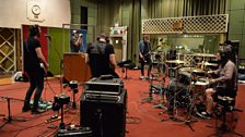 Lonely The Brave in session at Maida Vale Studios