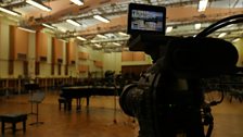 Studio 1 at Maida Vale Studios: the location of the finalists' rehearsals in preparation for the final