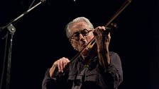 Jon Rose performs using his remodelled violin at Tectonics Festival