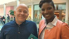 Dominic Littlewood and Denise Lewis