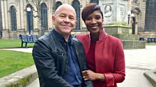 Dominic Littlewood and Denise Lewis