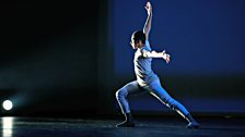 Jacob O'Connell, winner of the Contemporary Category, dances again in the Grand Final at Sadler's Wells