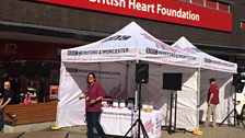 Kidderminster EU Referendum Market Stall