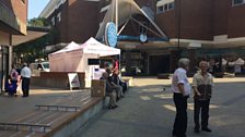 Kidderminster EU Referendum Market Stall