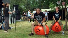 Isle of Wight Festival: Space Hopper time