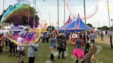 Isle of Wight Festival: Bubble time